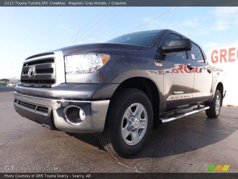 Magnetic Gray Metallic / Graphite 2013 Toyota Tundra SR5 CrewMax