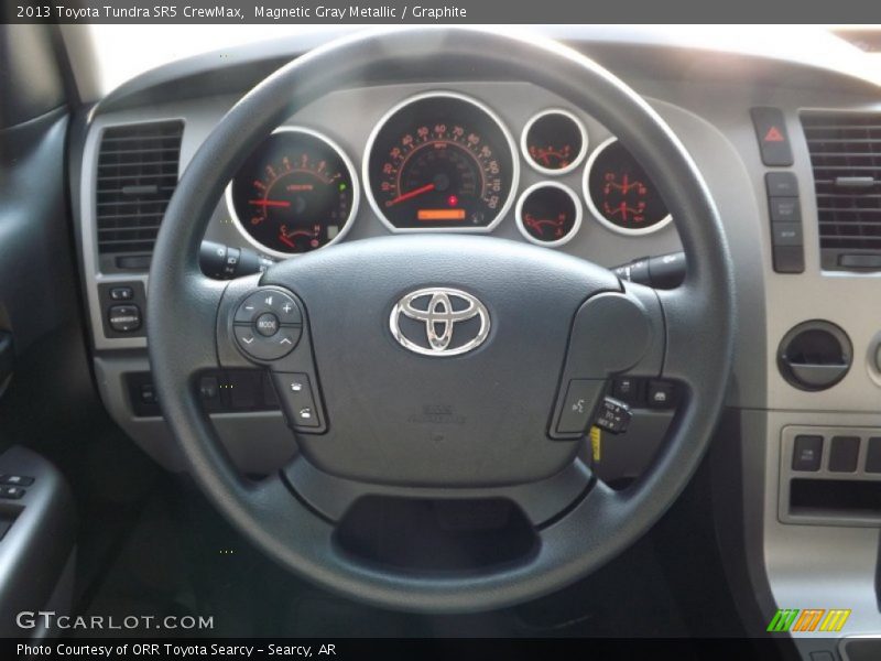 Magnetic Gray Metallic / Graphite 2013 Toyota Tundra SR5 CrewMax