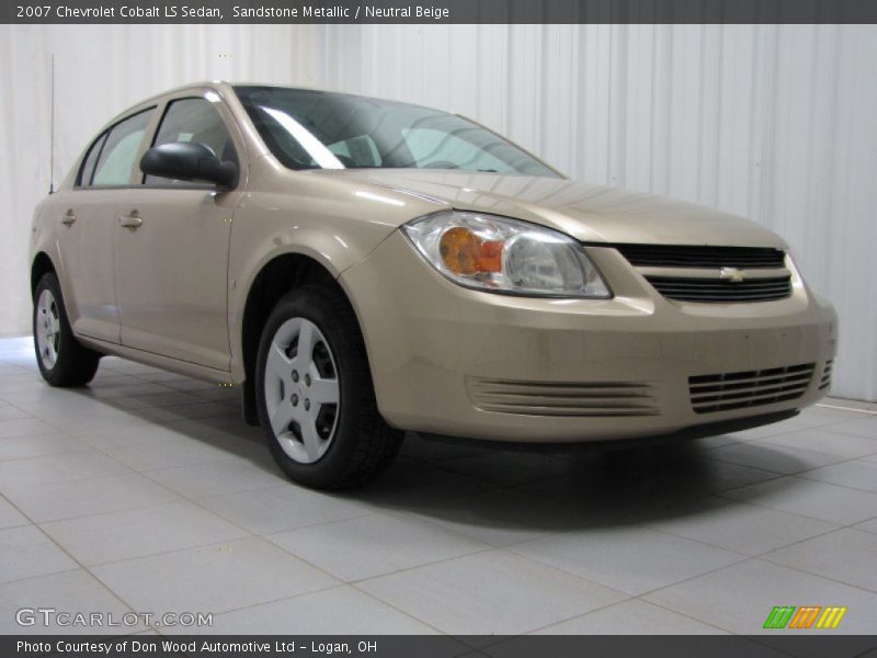 Sandstone Metallic / Neutral Beige 2007 Chevrolet Cobalt LS Sedan