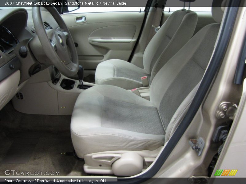 Sandstone Metallic / Neutral Beige 2007 Chevrolet Cobalt LS Sedan