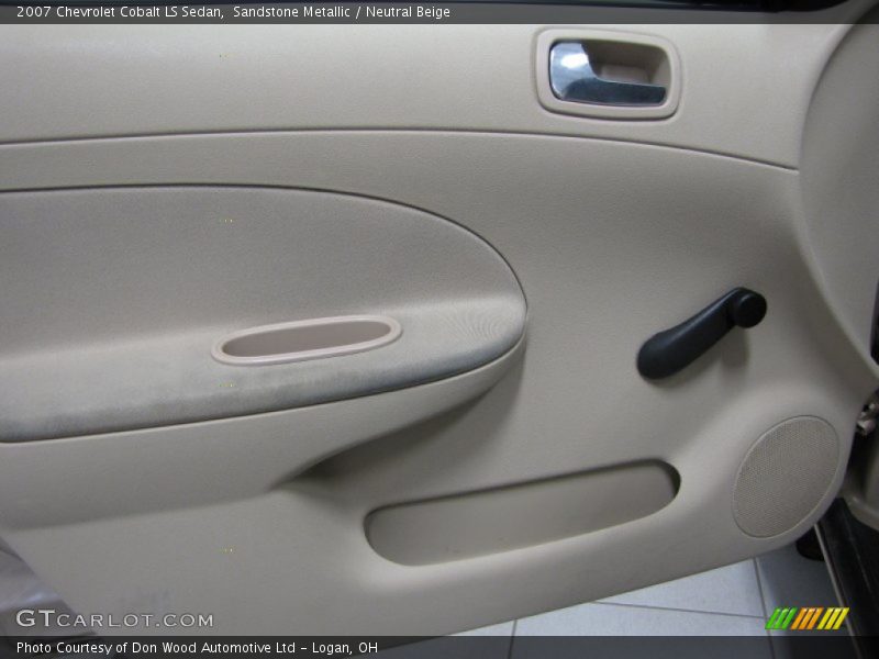 Sandstone Metallic / Neutral Beige 2007 Chevrolet Cobalt LS Sedan