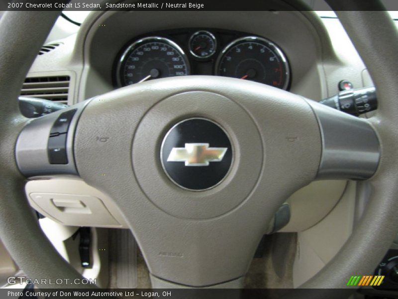 Sandstone Metallic / Neutral Beige 2007 Chevrolet Cobalt LS Sedan