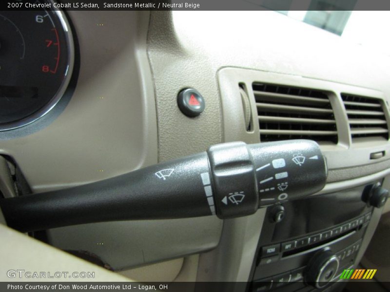 Sandstone Metallic / Neutral Beige 2007 Chevrolet Cobalt LS Sedan