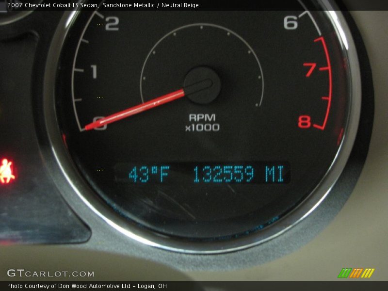 Sandstone Metallic / Neutral Beige 2007 Chevrolet Cobalt LS Sedan