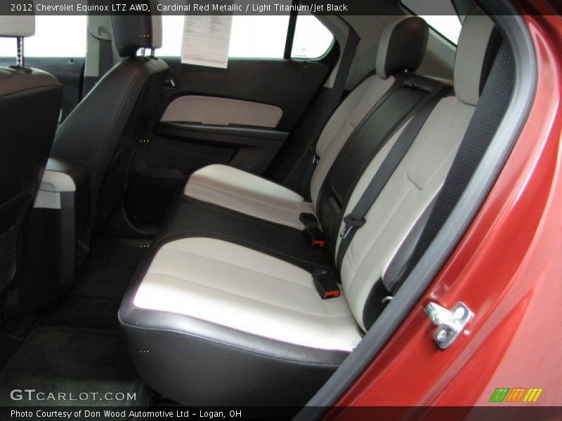 Rear Seat of 2012 Equinox LTZ AWD