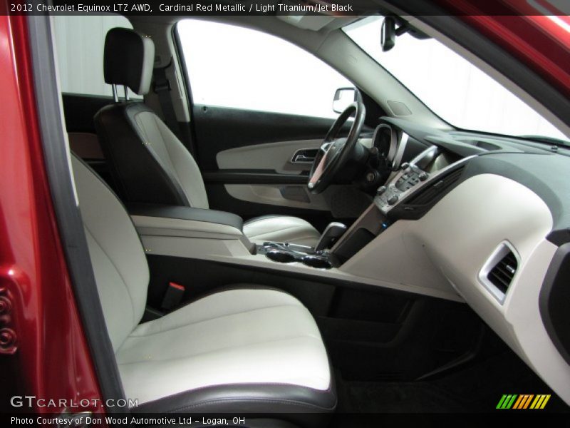Cardinal Red Metallic / Light Titanium/Jet Black 2012 Chevrolet Equinox LTZ AWD