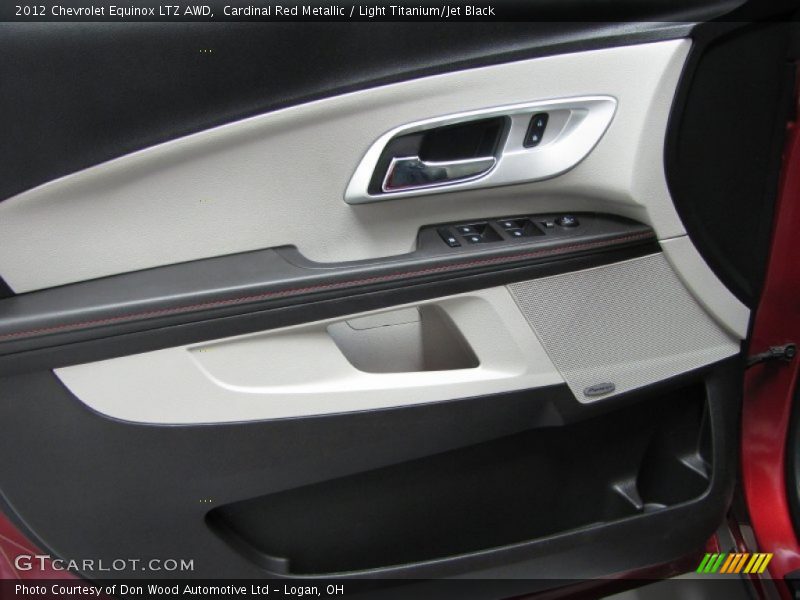 Cardinal Red Metallic / Light Titanium/Jet Black 2012 Chevrolet Equinox LTZ AWD