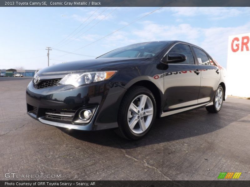 Cosmic Gray Metallic / Black 2013 Toyota Camry SE