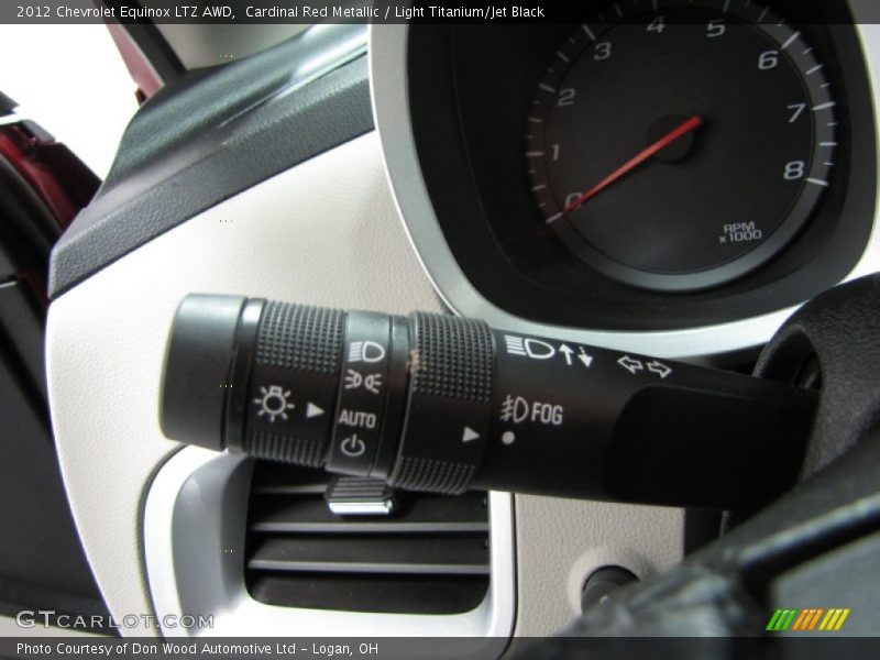 Controls of 2012 Equinox LTZ AWD