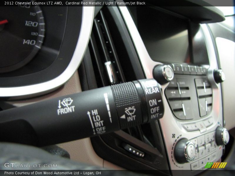 Controls of 2012 Equinox LTZ AWD