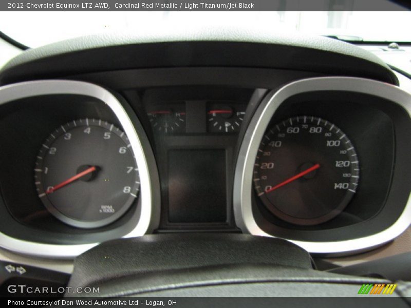 Cardinal Red Metallic / Light Titanium/Jet Black 2012 Chevrolet Equinox LTZ AWD