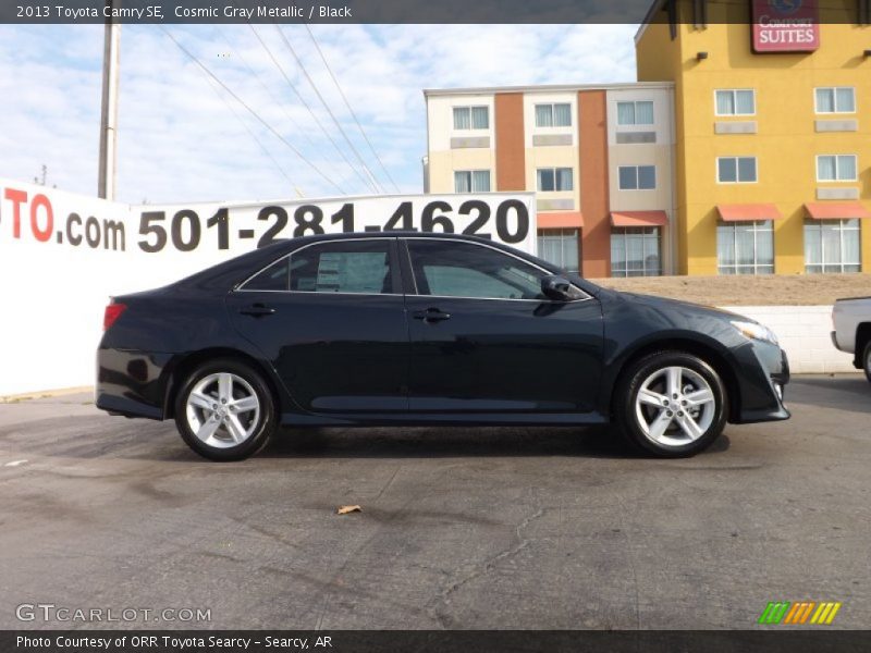 Cosmic Gray Metallic / Black 2013 Toyota Camry SE