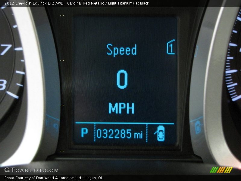 Cardinal Red Metallic / Light Titanium/Jet Black 2012 Chevrolet Equinox LTZ AWD