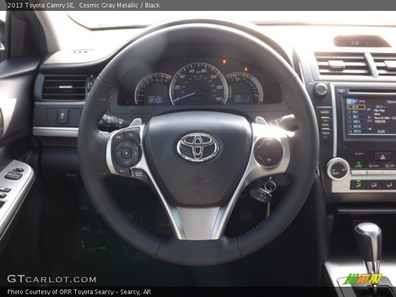 Cosmic Gray Metallic / Black 2013 Toyota Camry SE