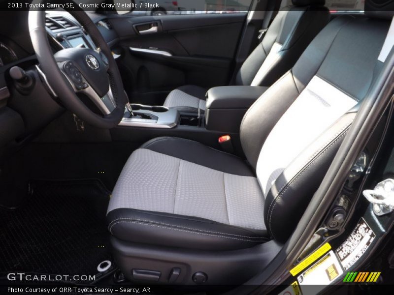 Cosmic Gray Metallic / Black 2013 Toyota Camry SE