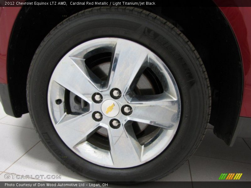 Cardinal Red Metallic / Light Titanium/Jet Black 2012 Chevrolet Equinox LTZ AWD