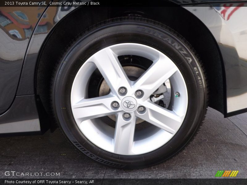 Cosmic Gray Metallic / Black 2013 Toyota Camry SE