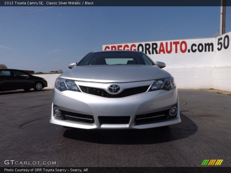 Classic Silver Metallic / Black 2013 Toyota Camry SE
