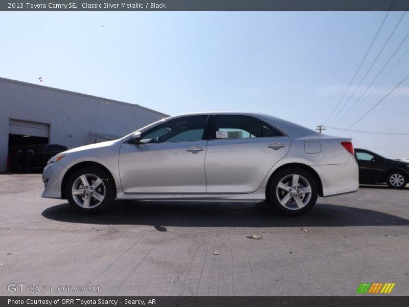 Classic Silver Metallic / Black 2013 Toyota Camry SE