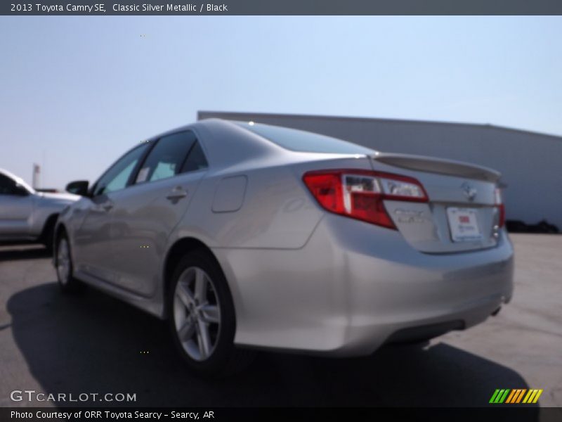Classic Silver Metallic / Black 2013 Toyota Camry SE