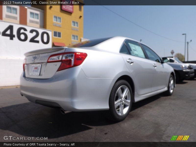 Classic Silver Metallic / Black 2013 Toyota Camry SE