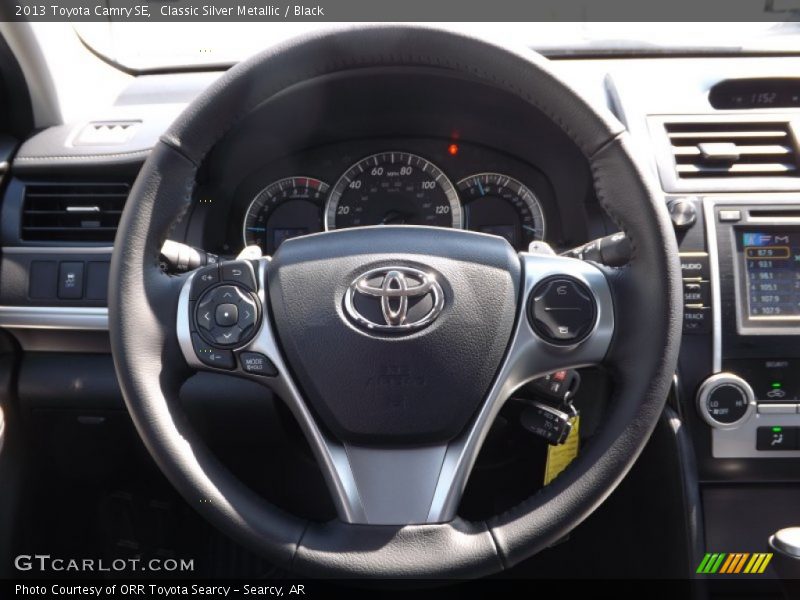 Classic Silver Metallic / Black 2013 Toyota Camry SE