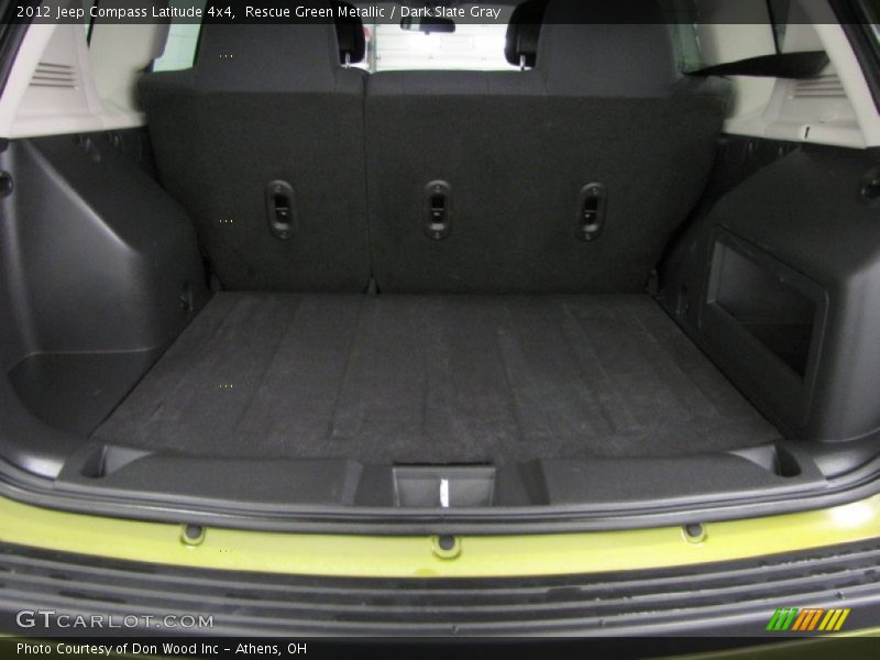 Rescue Green Metallic / Dark Slate Gray 2012 Jeep Compass Latitude 4x4