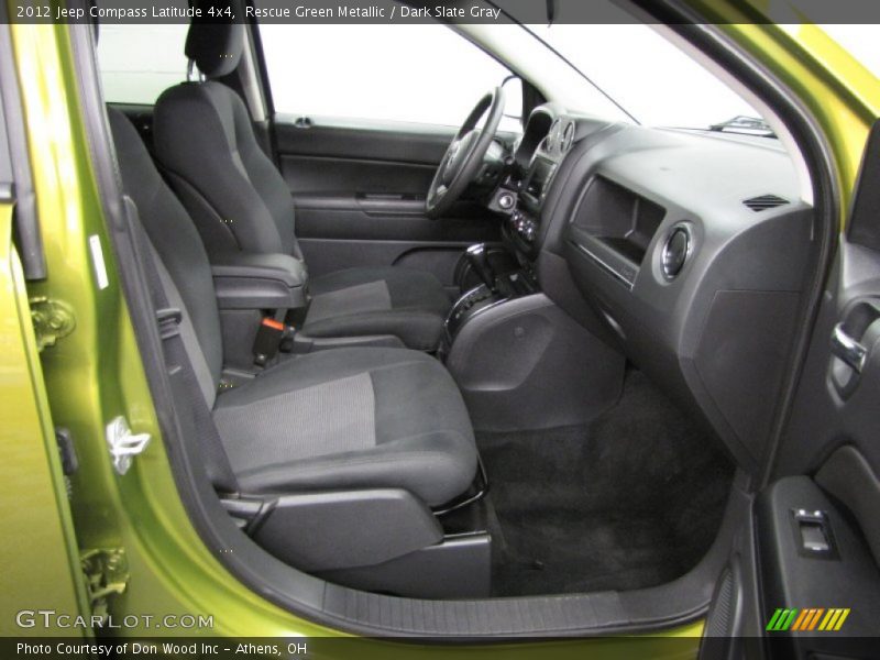 Rescue Green Metallic / Dark Slate Gray 2012 Jeep Compass Latitude 4x4