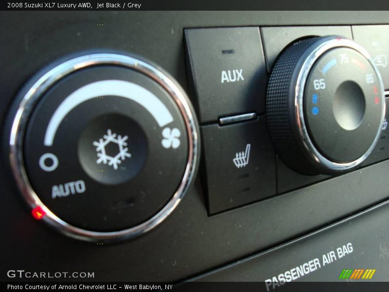 Jet Black / Grey 2008 Suzuki XL7 Luxury AWD