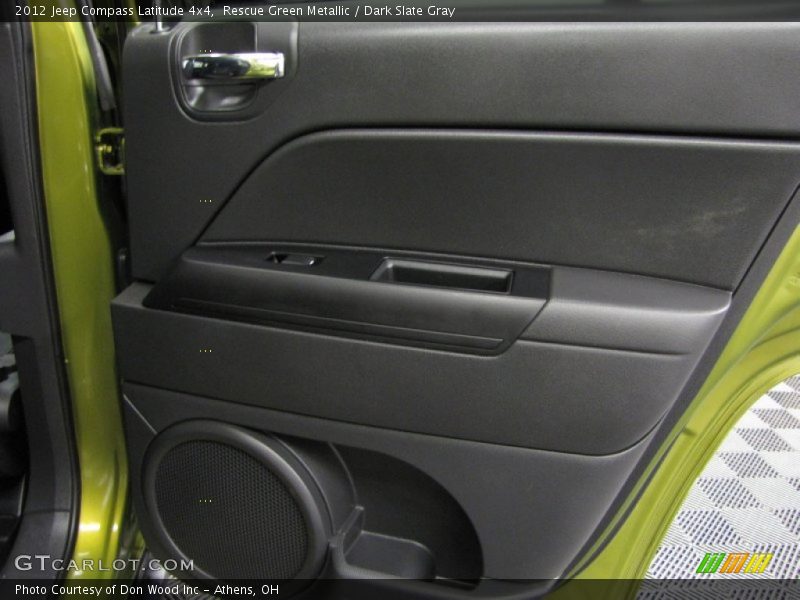 Rescue Green Metallic / Dark Slate Gray 2012 Jeep Compass Latitude 4x4