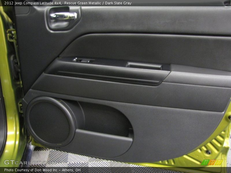 Rescue Green Metallic / Dark Slate Gray 2012 Jeep Compass Latitude 4x4