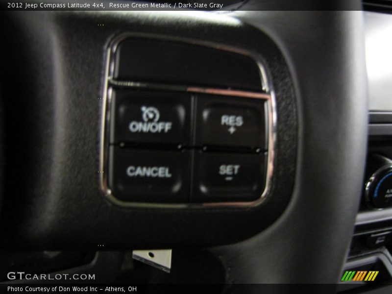 Rescue Green Metallic / Dark Slate Gray 2012 Jeep Compass Latitude 4x4