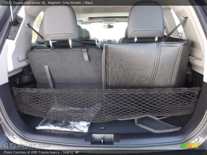 Magnetic Gray Metallic / Black 2013 Toyota Highlander SE