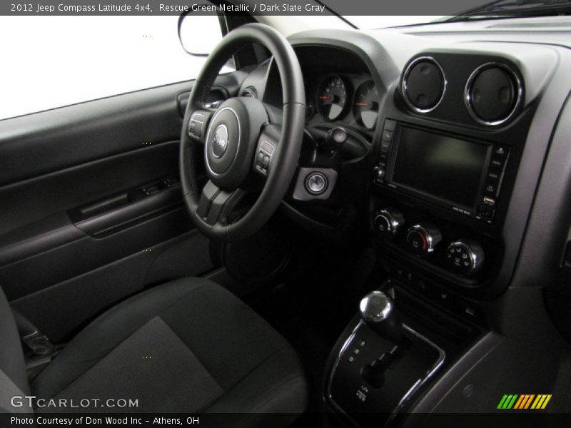Rescue Green Metallic / Dark Slate Gray 2012 Jeep Compass Latitude 4x4