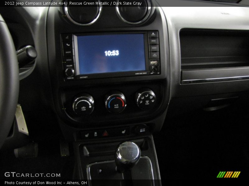 Rescue Green Metallic / Dark Slate Gray 2012 Jeep Compass Latitude 4x4