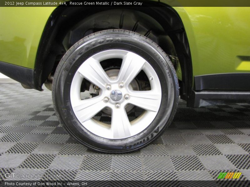 Rescue Green Metallic / Dark Slate Gray 2012 Jeep Compass Latitude 4x4