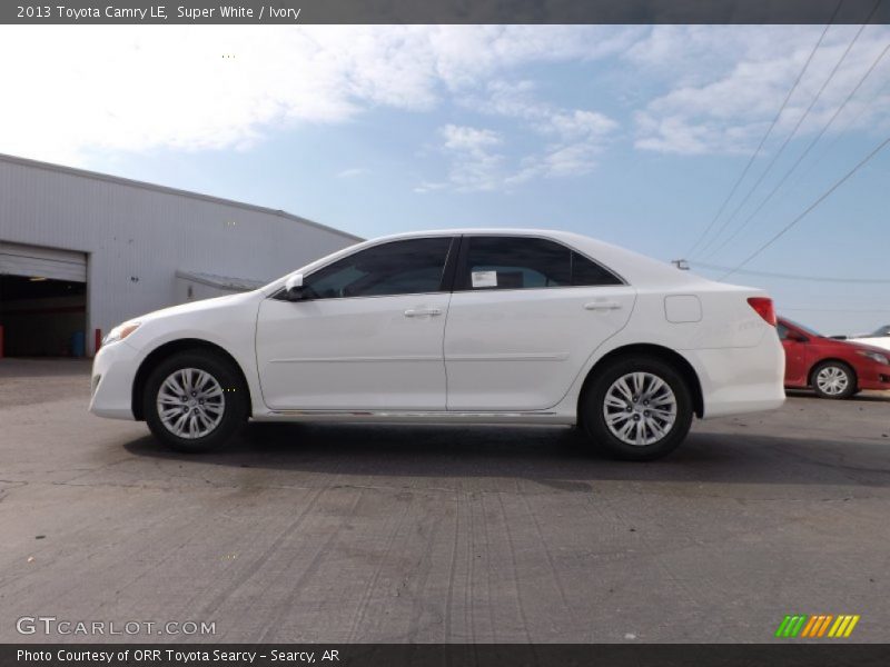 Super White / Ivory 2013 Toyota Camry LE