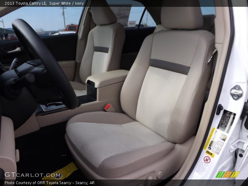 Super White / Ivory 2013 Toyota Camry LE
