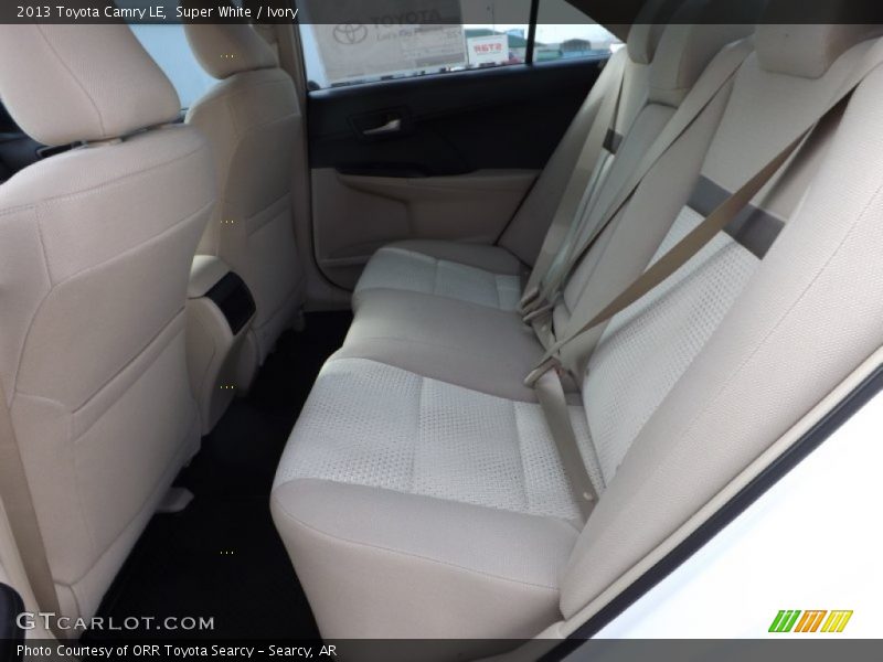 Super White / Ivory 2013 Toyota Camry LE