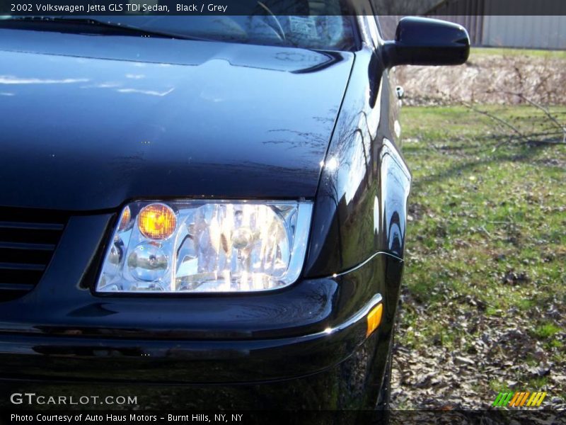 Black / Grey 2002 Volkswagen Jetta GLS TDI Sedan