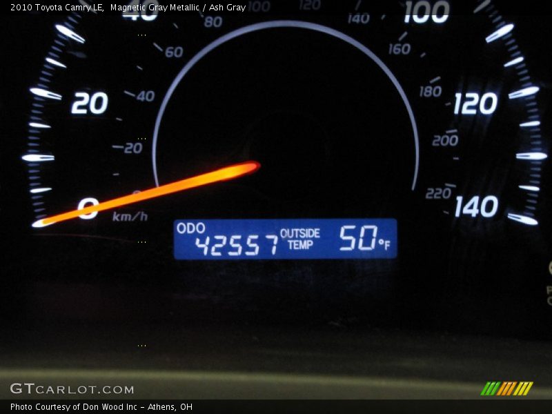 Magnetic Gray Metallic / Ash Gray 2010 Toyota Camry LE