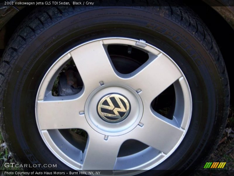 Black / Grey 2002 Volkswagen Jetta GLS TDI Sedan