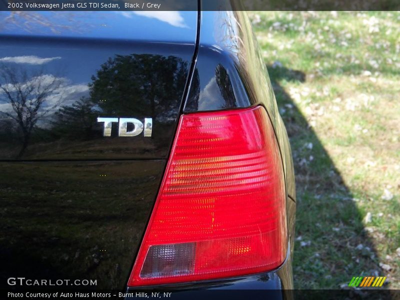 Black / Grey 2002 Volkswagen Jetta GLS TDI Sedan