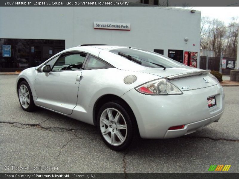 Liquid Silver Metallic / Medium Gray 2007 Mitsubishi Eclipse SE Coupe
