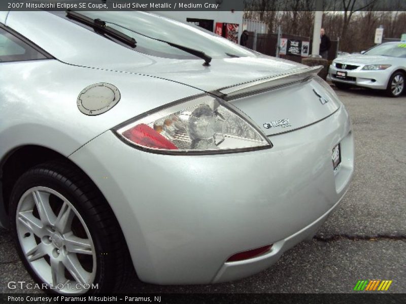 Liquid Silver Metallic / Medium Gray 2007 Mitsubishi Eclipse SE Coupe