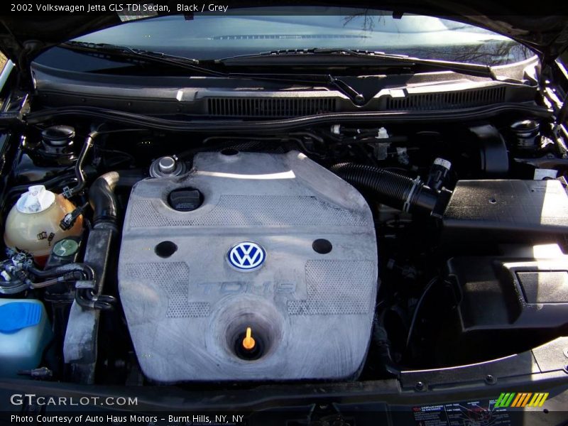 Black / Grey 2002 Volkswagen Jetta GLS TDI Sedan