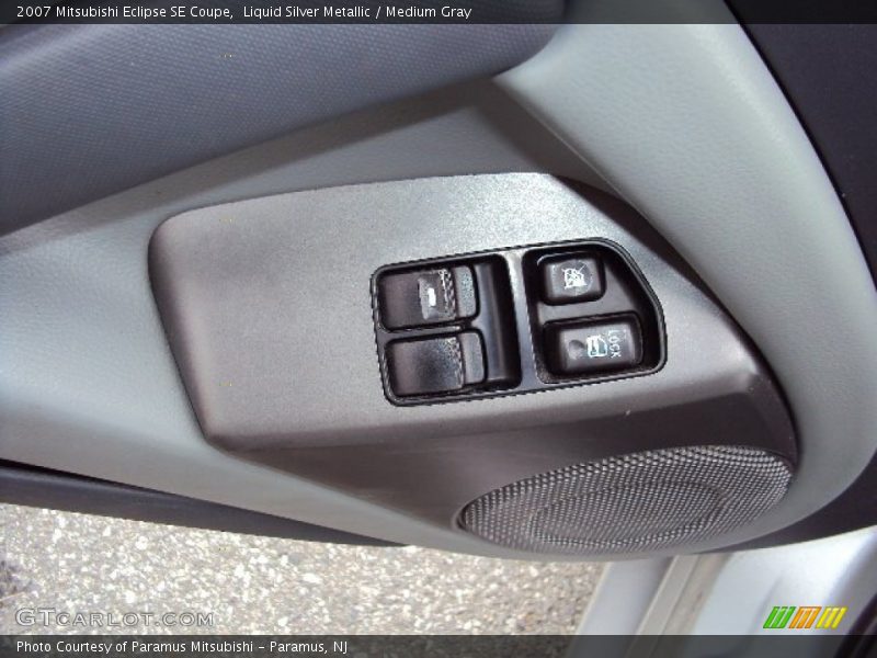 Liquid Silver Metallic / Medium Gray 2007 Mitsubishi Eclipse SE Coupe