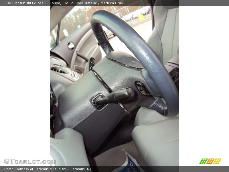 Liquid Silver Metallic / Medium Gray 2007 Mitsubishi Eclipse SE Coupe