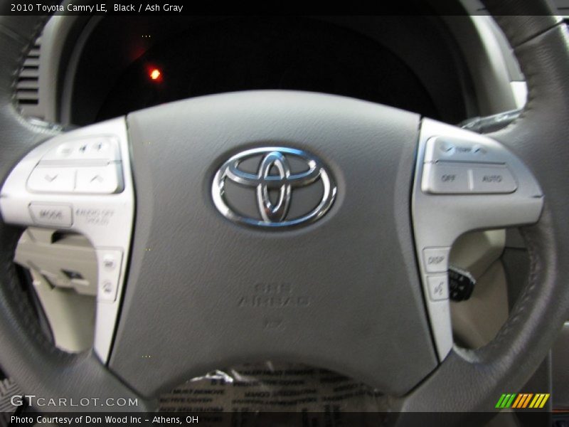 Black / Ash Gray 2010 Toyota Camry LE