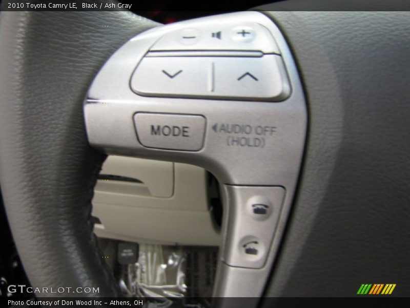 Black / Ash Gray 2010 Toyota Camry LE